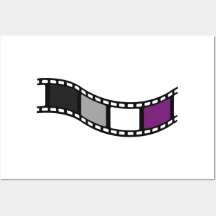 Film Strip - Asexual Pride Posters and Art